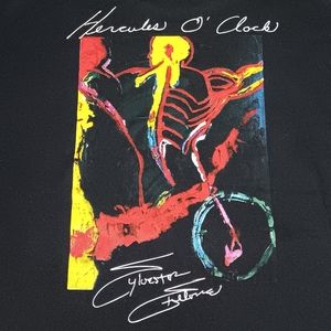 90s Sylvester Stallone Art Planet Hollywood Tee Vintage Shirt Hercules O'Clock